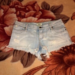 Abercrombie and Fitch cutoff shorts
